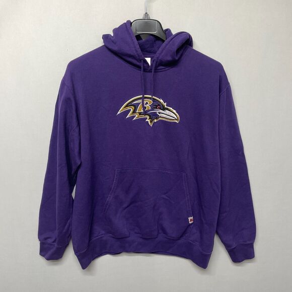 NFL Baltimore Ravens Men Pullover Hoodie Sweatshirt Size Large or XL B347 -28 - Picture 1 of 12
